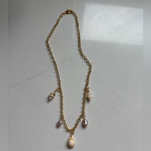 Handmade Dainty Shell Charm Necklace